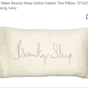 Ted Baker “Beauty sleep” toss pillow